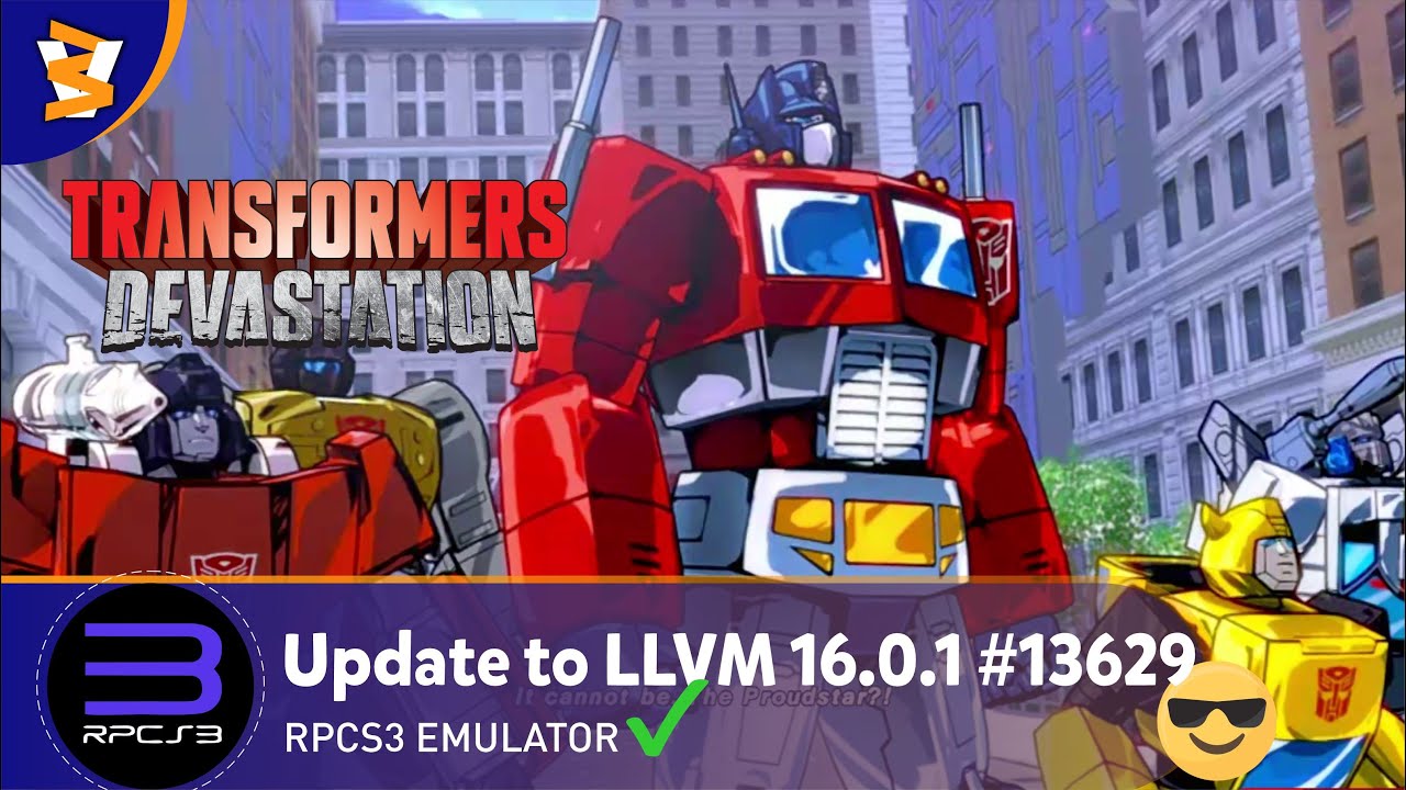 RPCS3 v0.0.27-14855 - Transformers: Devastation (Playable??/Vulkan)