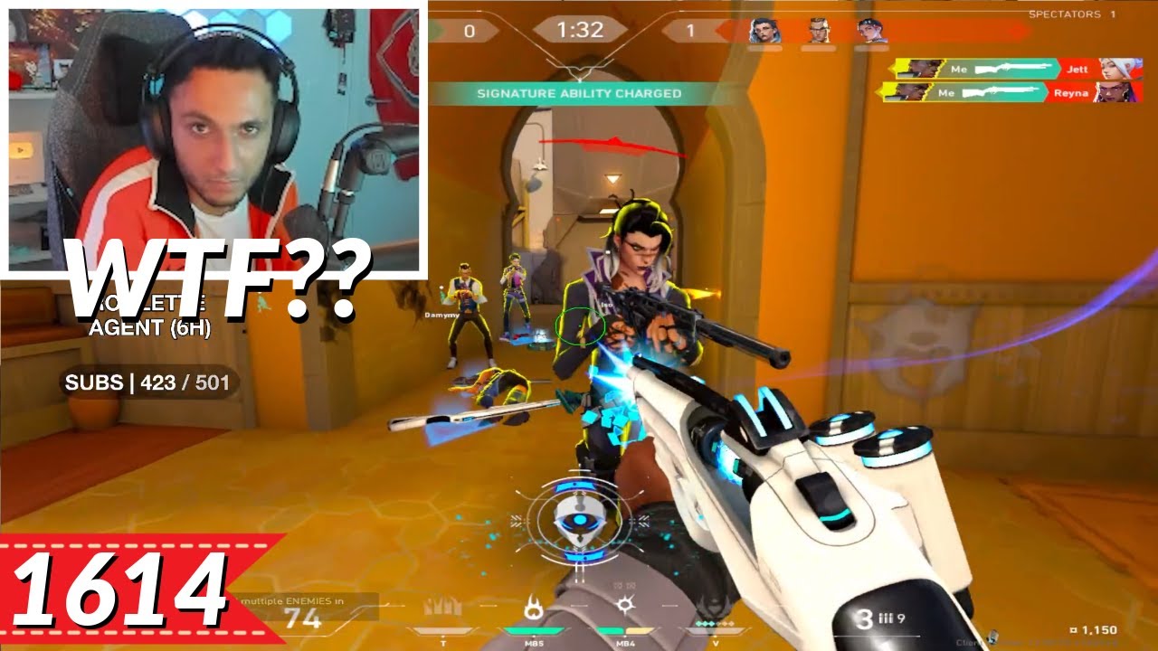 Streamers React to Leaf’s Clean ACE & Aspas INSANE ACE!! | Most Watched VALORANT Clips Today V1614
