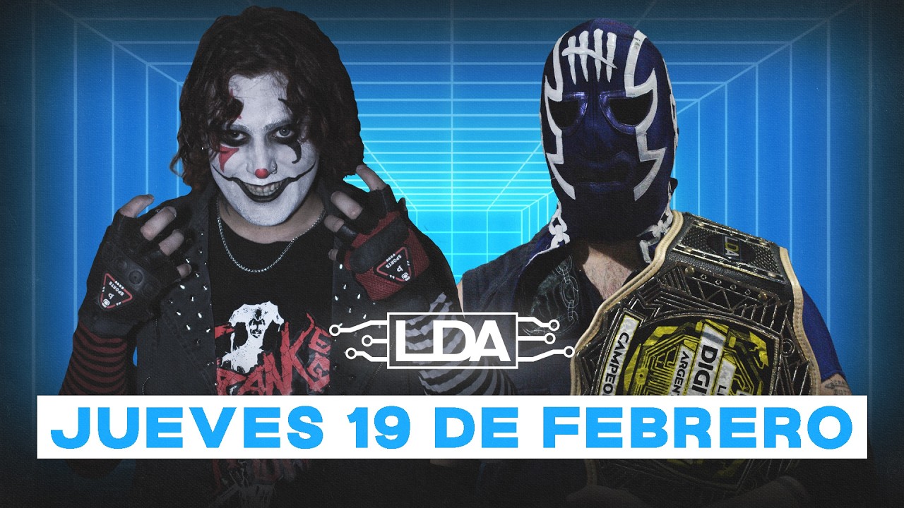 #LDA | Valkian vs Zlasher (c) | Lucha Sin Descalificación por el Titulo de LDA | Full Match 