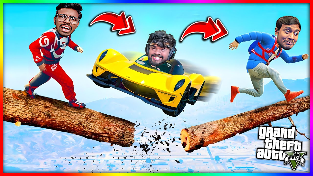 Cars VS Runners in GTA 5