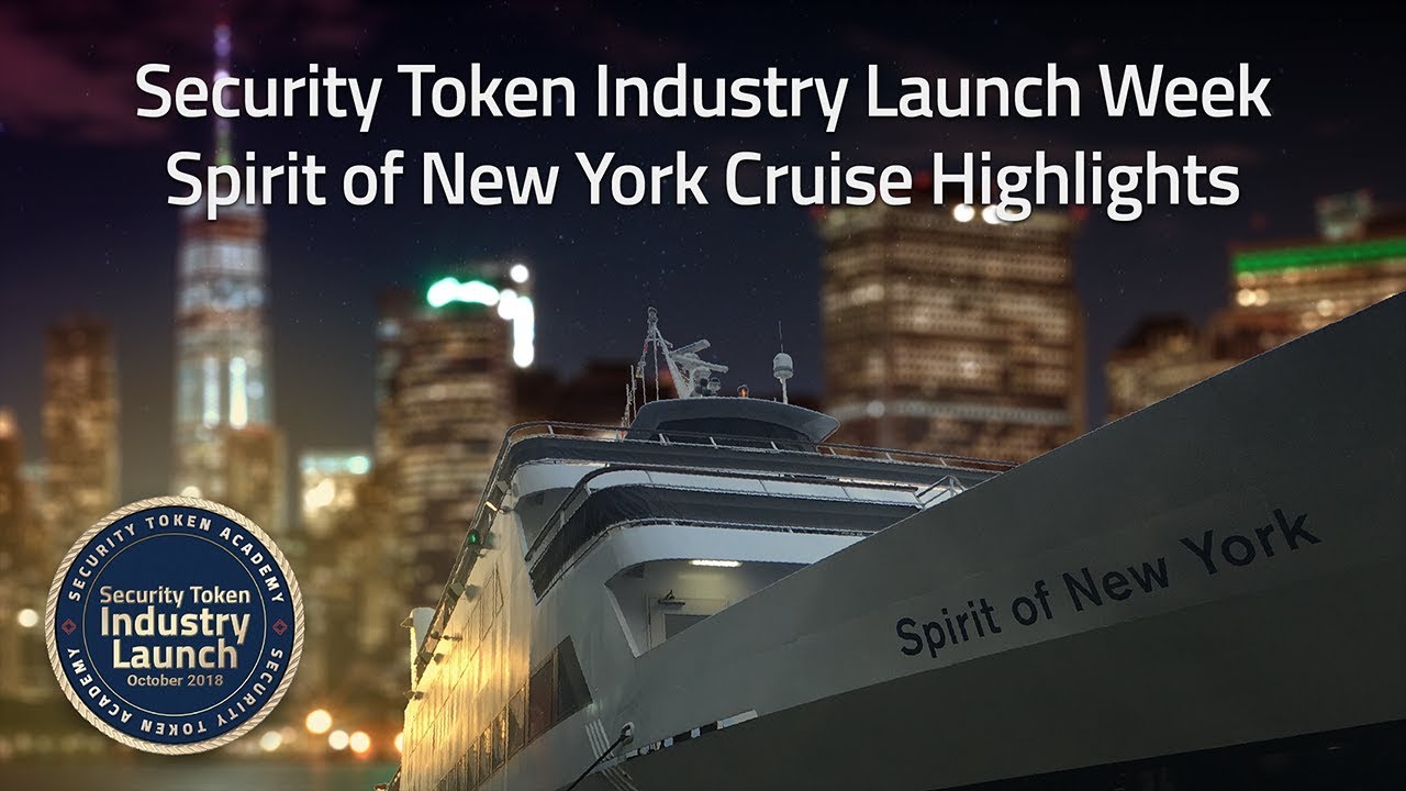 Security Token Industry Launch Week: Spirit of New York Cruise Highlights