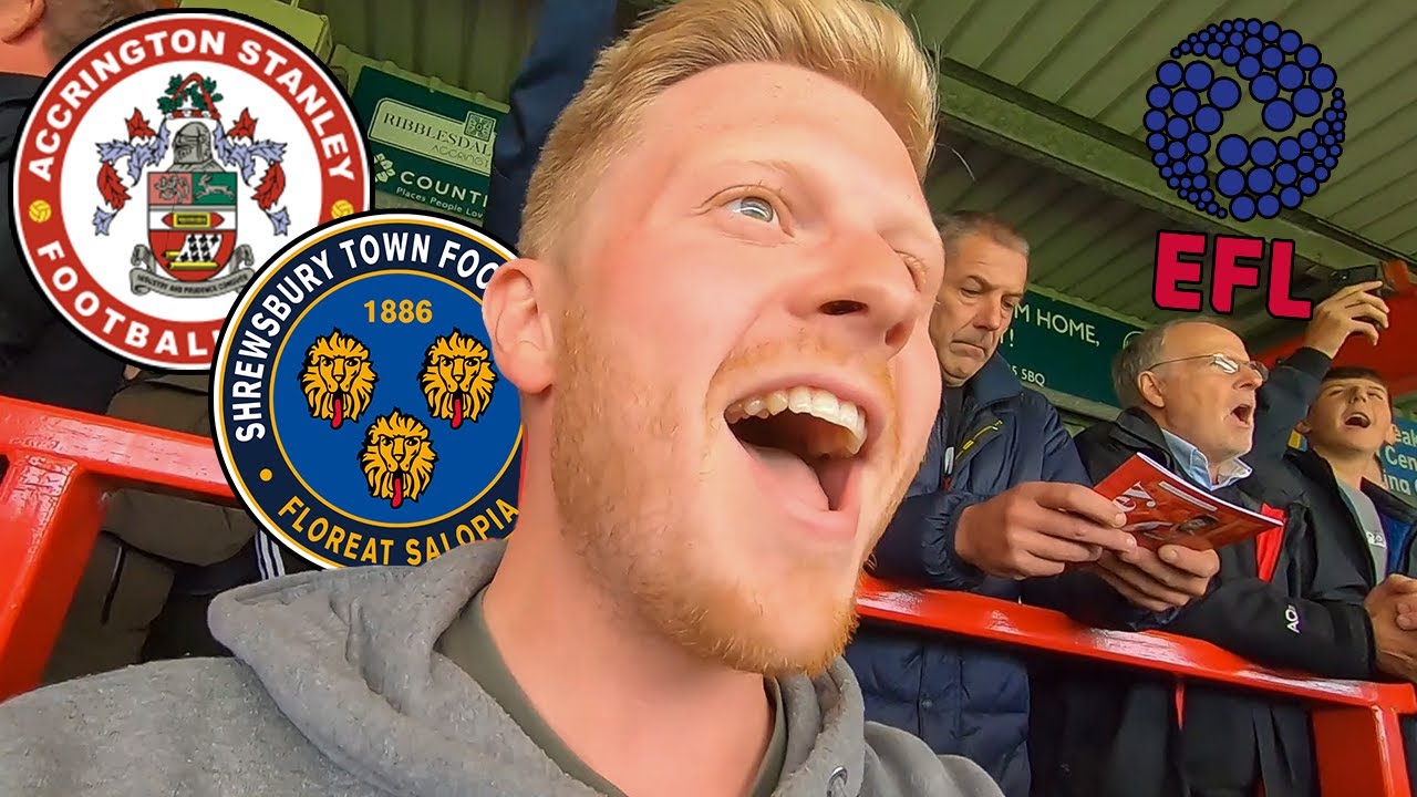 ACCRINGTON STANLEY... WHO ARE THEY?! Accrington Stanley v Shrewsbury Town EFL League 1