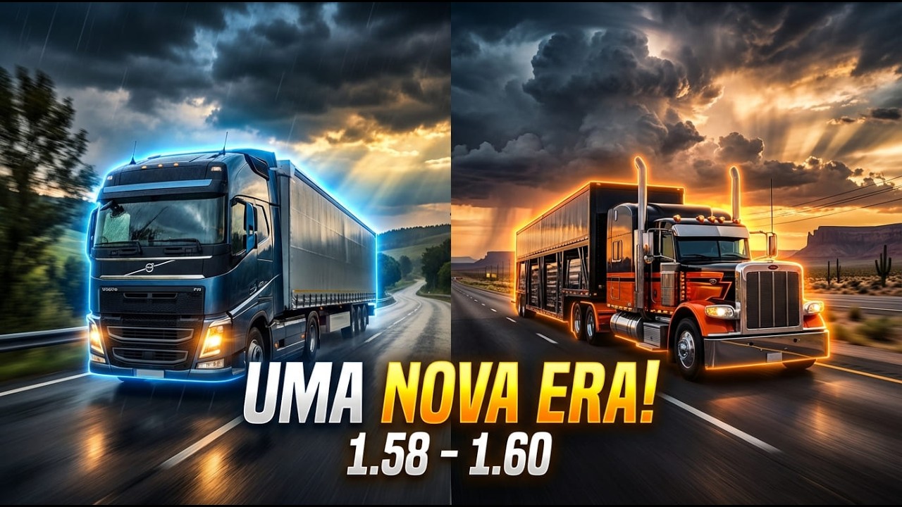 Os Próximos 12 Meses Vão Transformar o ETS2 e ATS | Atualizações 1.58 até 1.60