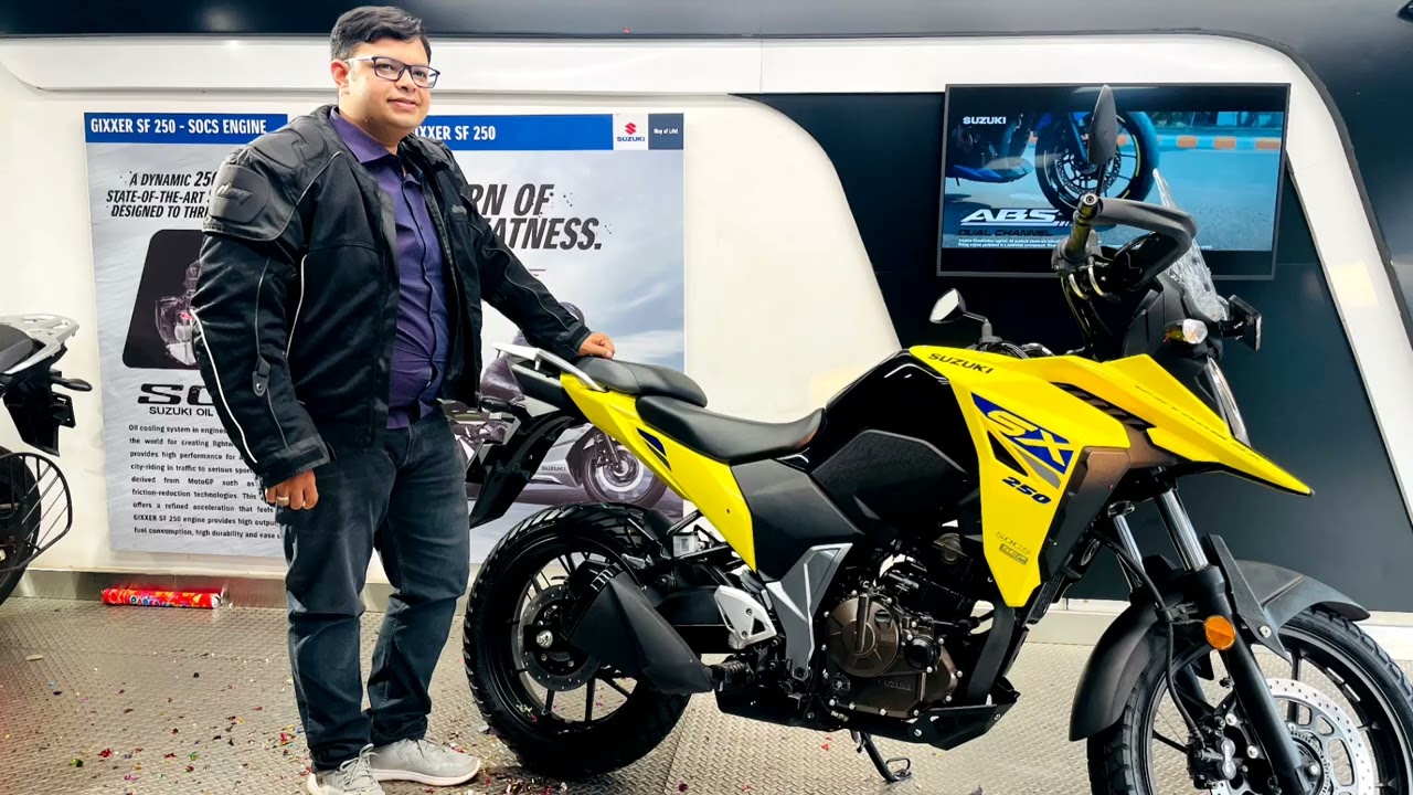 My Suzuki Vstrom SX 250 Test ride and delivery.
