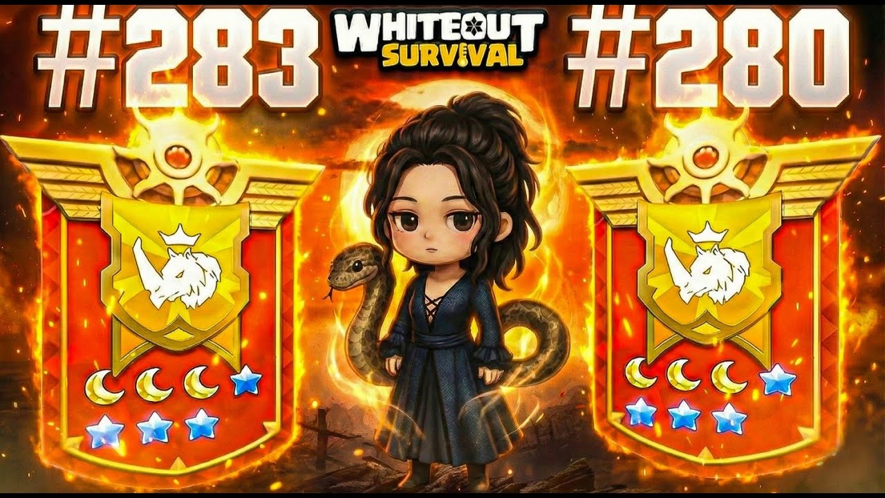 🔥 SVS LIVE: State 283 vs State 280 &mdash; Castle Battle Chaos (NO RULES) | Whiteout Survival