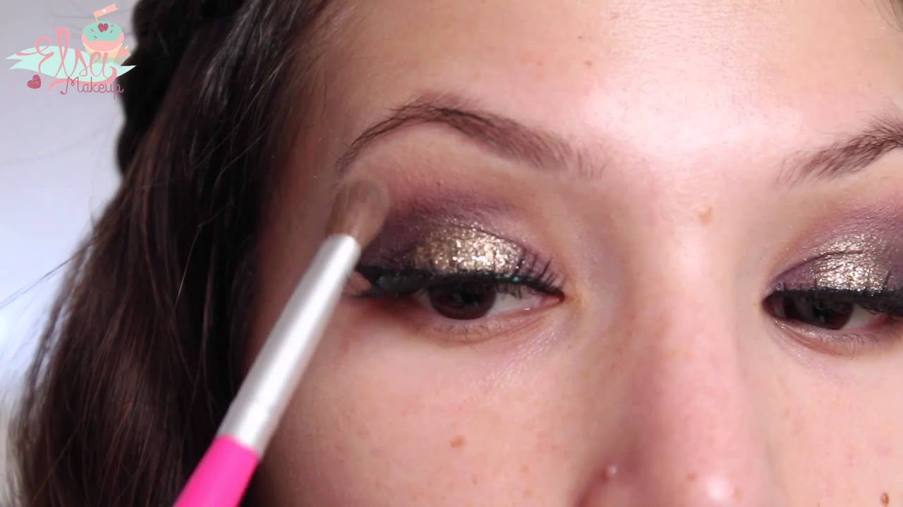 ♡ Make-up de Fêtes : Smokey Prune & Or