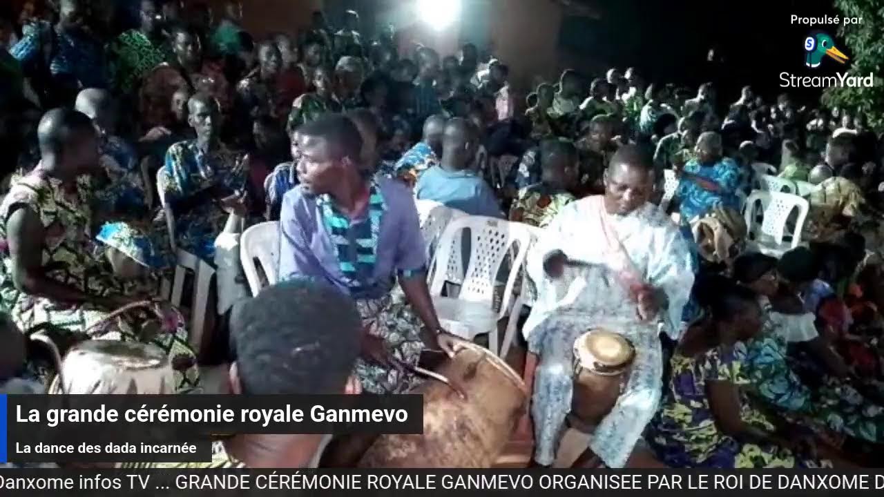 La grande cérémonie royale Ganmevo