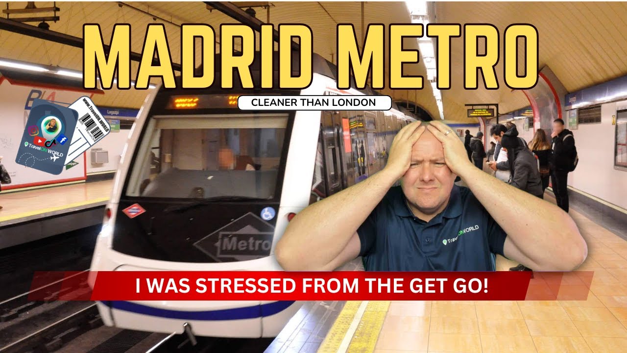 THIS WAS SO CLEAN! | How to Use the Madrid Metro: Mr TravelON’s Underground Adventure With A Twist!