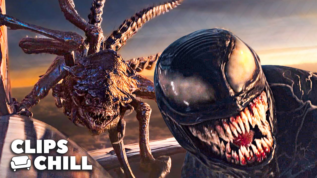 Combat d'avions EPIQUE - Venom vs. Xenophage | Venom: The Last Dance (Tom Hardy)