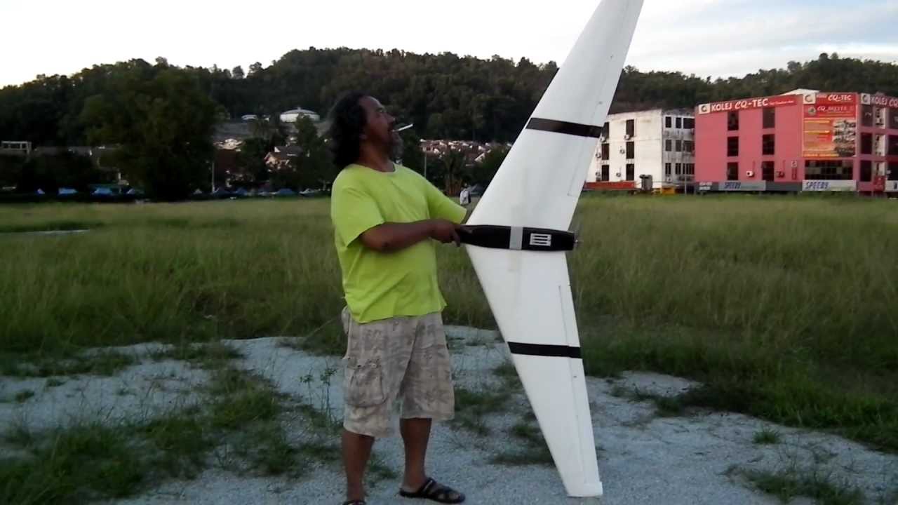 My flying wing glider