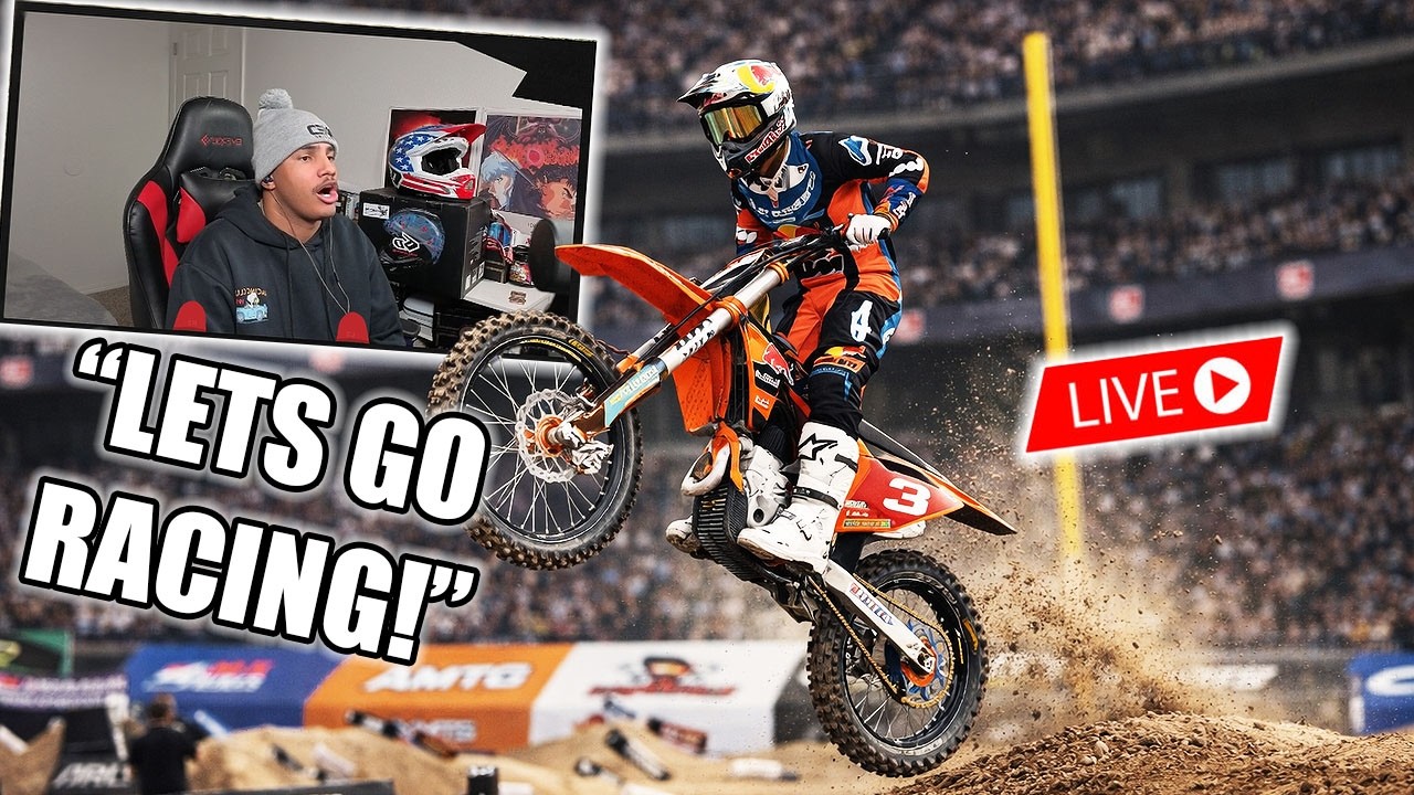 🔴 LIVE – # 1 PRO RACES CBR RANKED Supercross W/ Viewers in MX BIKES!