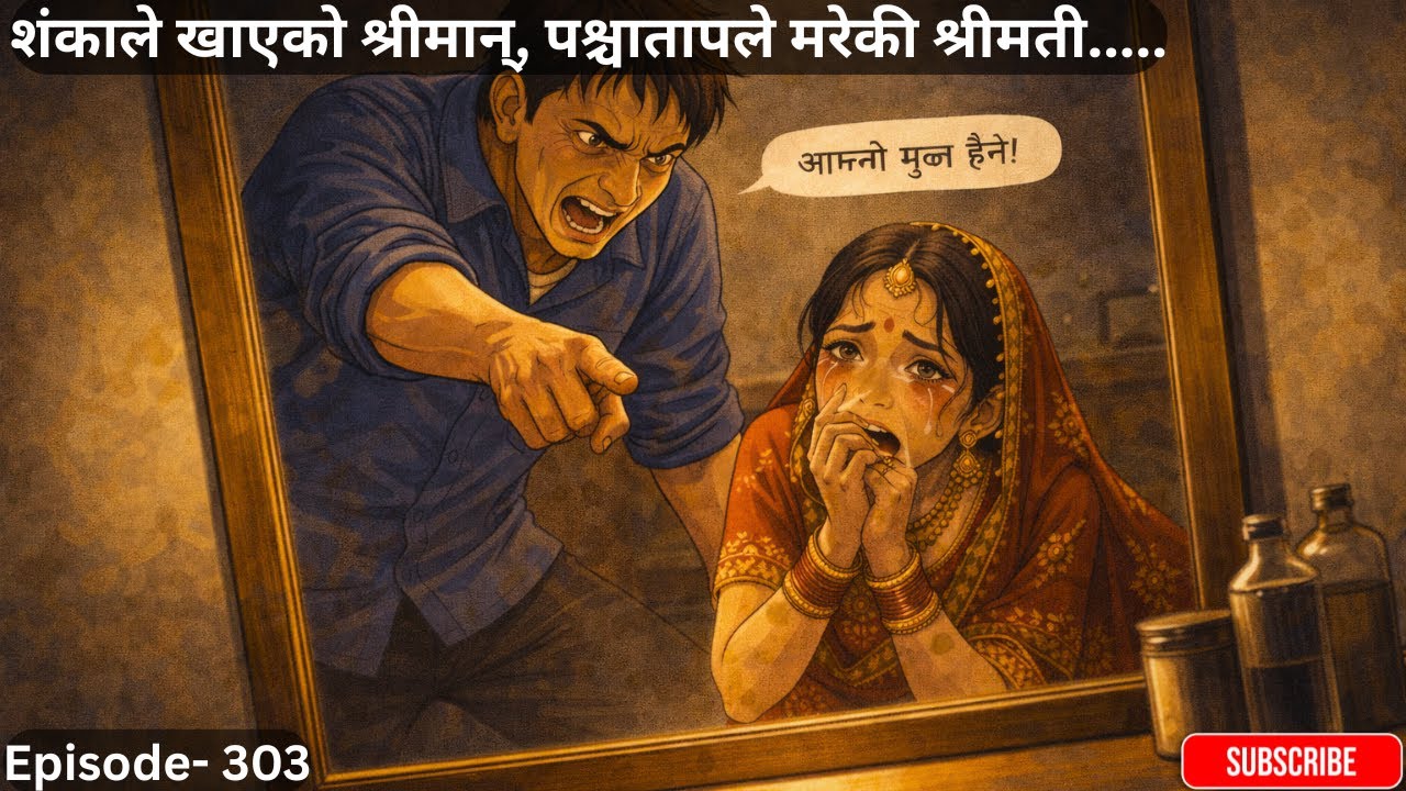 शंकाले खाएको श्रीमान्, पश्चातापले मरेकी श्रीमती.... -Episode- 303 #kathamandap #sojhoshirman #new