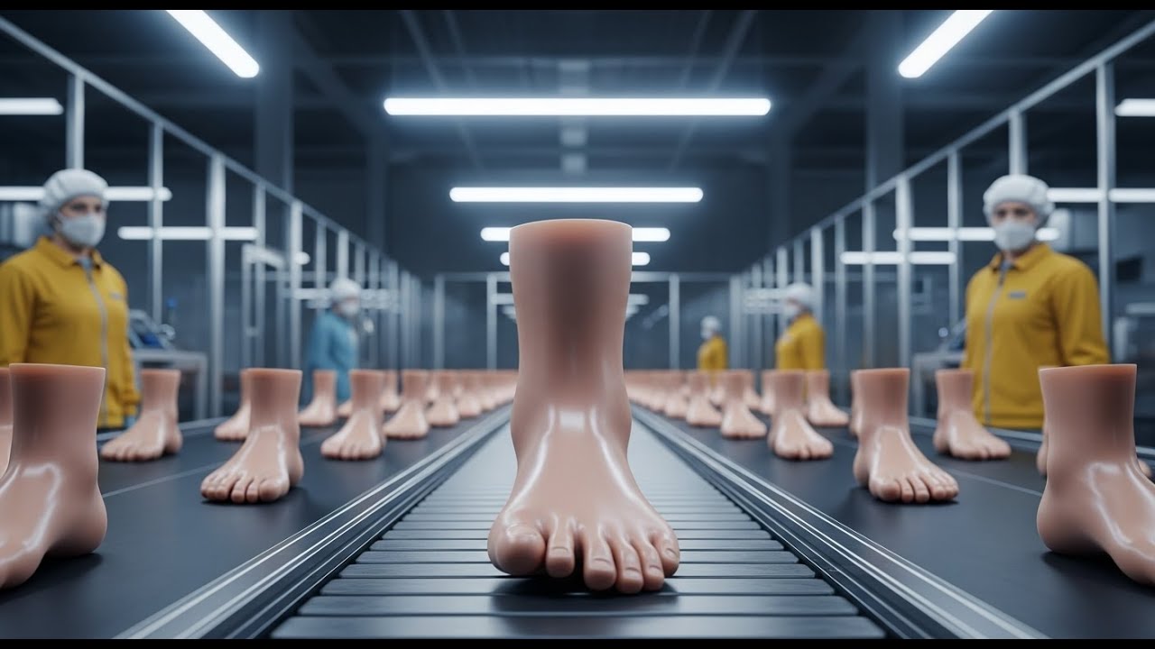 "Inside the Korean Silicone Factory – Full Process How Luxury Feet Are Made"