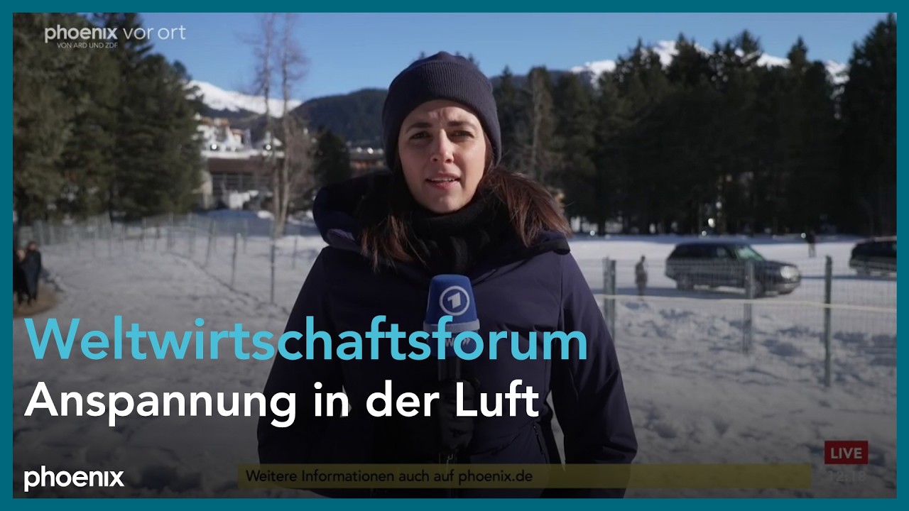 Stefanie Dodt zum Weltwirtschaftsforum in Davos am 20.01.26