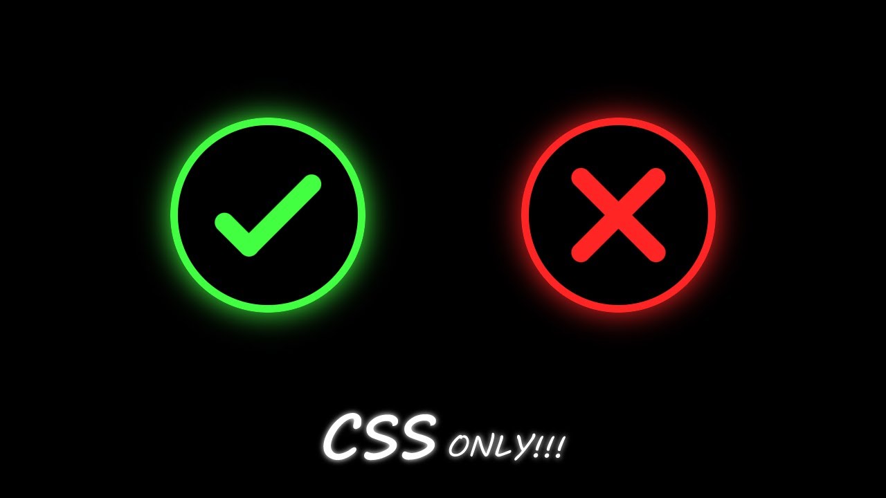 Neon Circle CheckBox | CSS Animation
