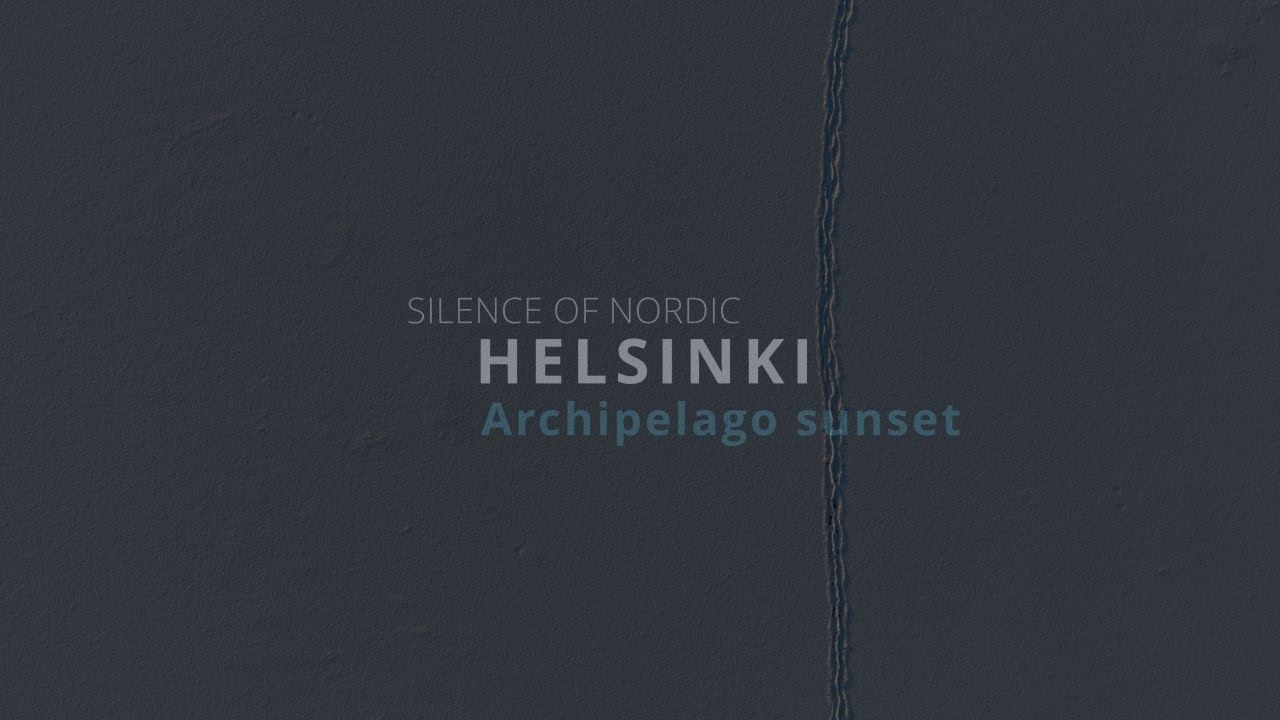 HELSINKI - Archipelago sunset | SILENCE OF NORDIC