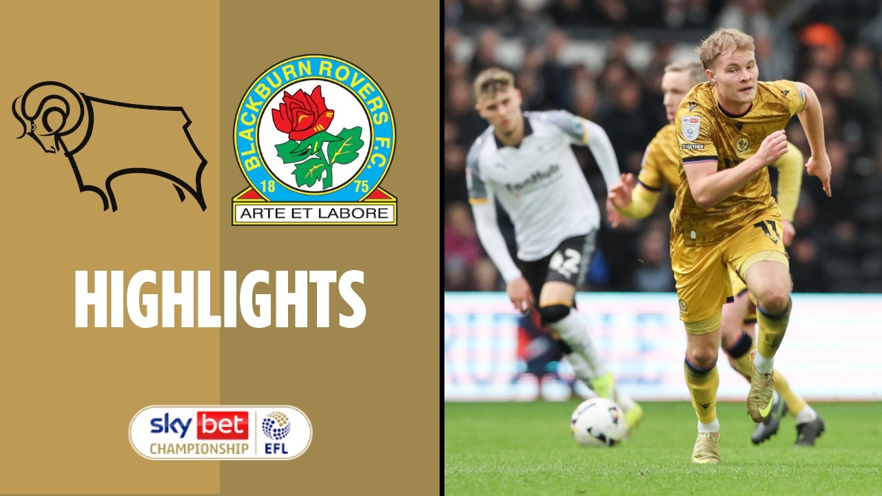 Highlights: Derby County v Rovers