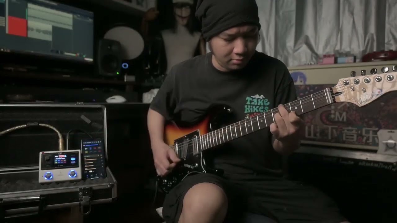 Test play #DK iE-350 Multi-Effect Processor.