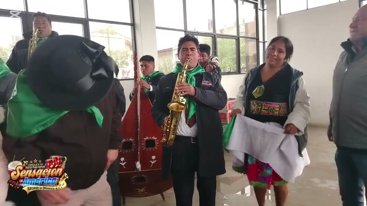 Huaylas 2026 con el conjunto de huaylas Carniceros de Oro , Orquesta Sensación de América 