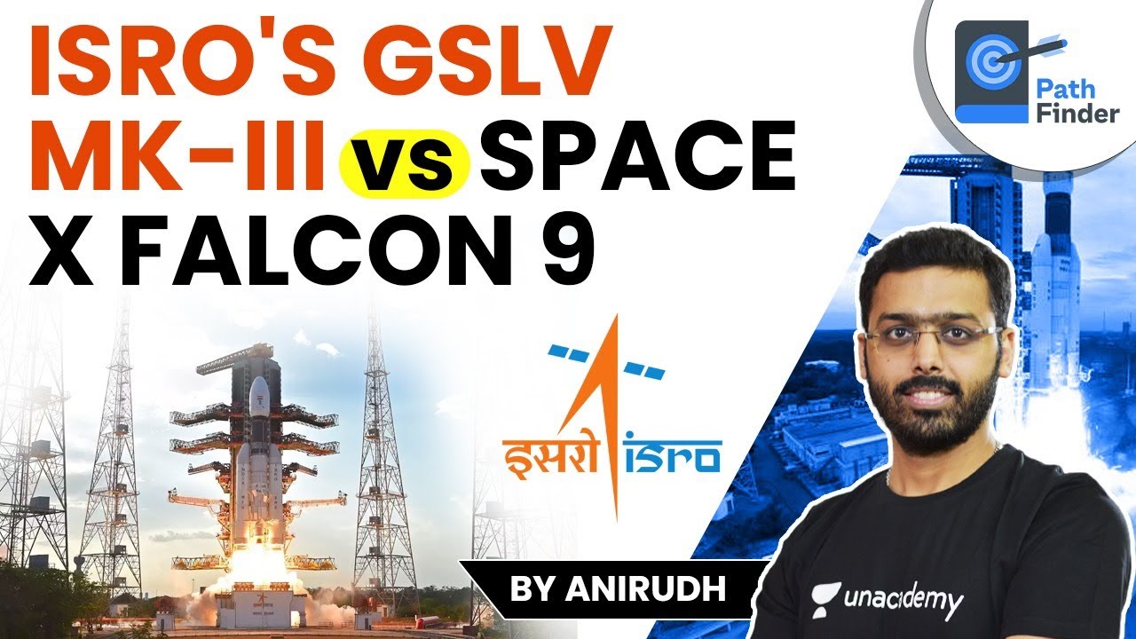 ISRO's GSLV Mk-III vs SpaceX's Falcon 9 | Facts About GSLV and Falcon 9 Explained #UPSC #IAS