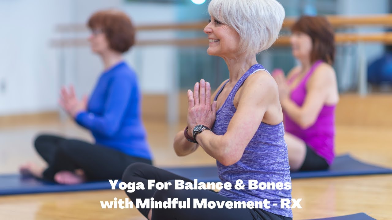 Yoga for Balance & Bones - Squat to Overhead Reach