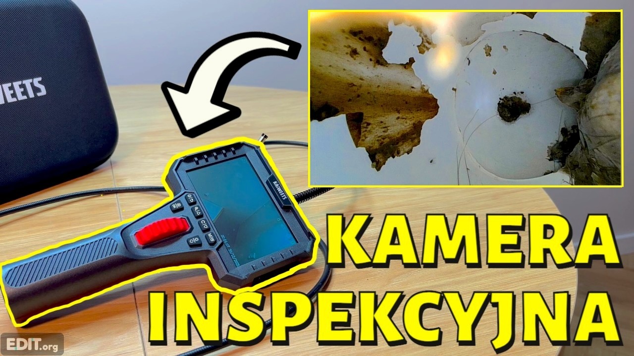 TEST KAMERY INSPEKCYJNEJ - KAIWEETS KBA02