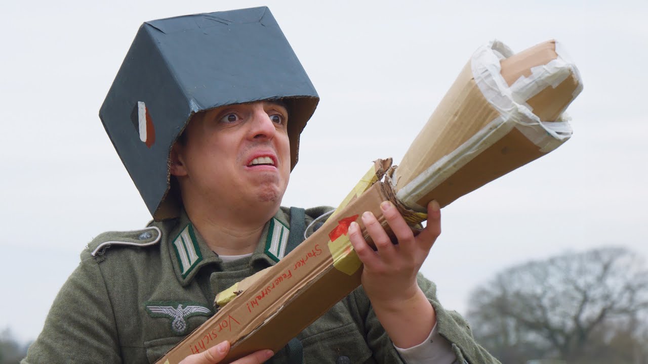 World War 2 but Cardboard