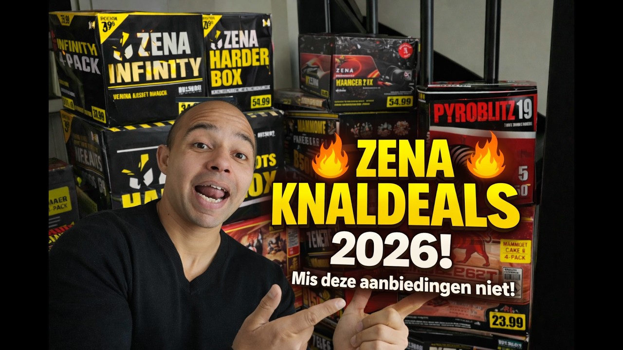 💥 ZENA VUURWERK KNALDEALS 2026 &ndash;🔥