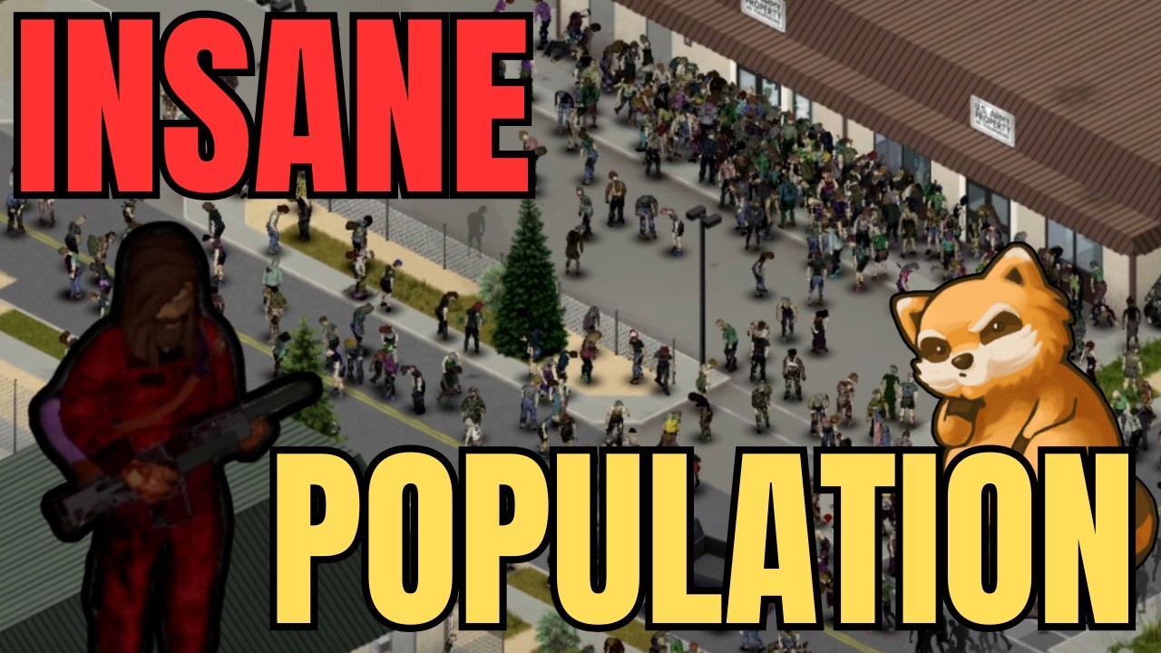 Can I Survive MAX Population on Project Zomboid? 