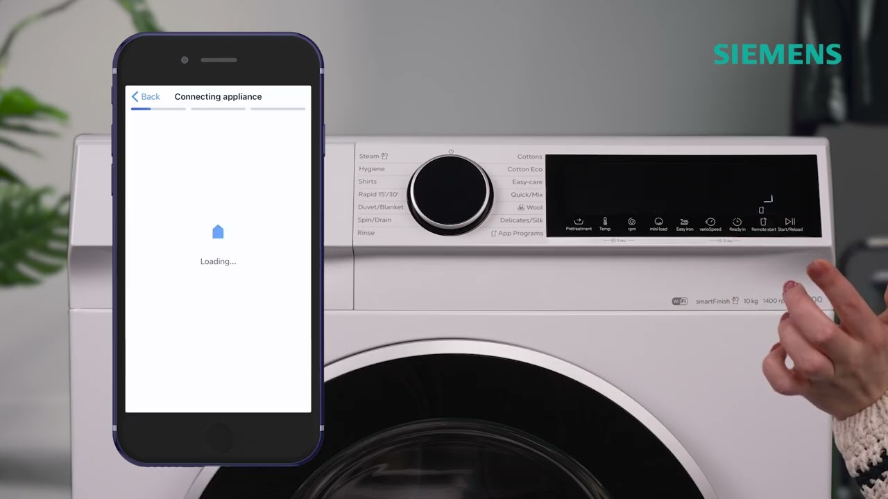 Çamaşır Makinen ile Siemens Home Connect Uygulaması Nasıl Eşleştirilir?