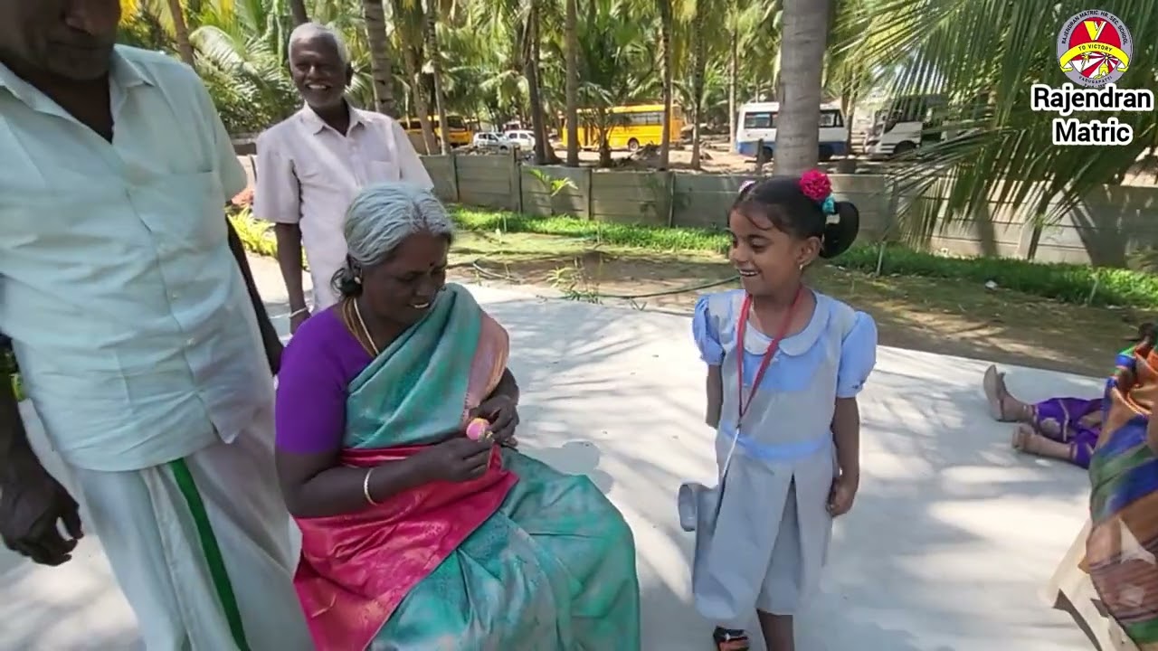 Grandparents and Me || Rajendran Matric School 