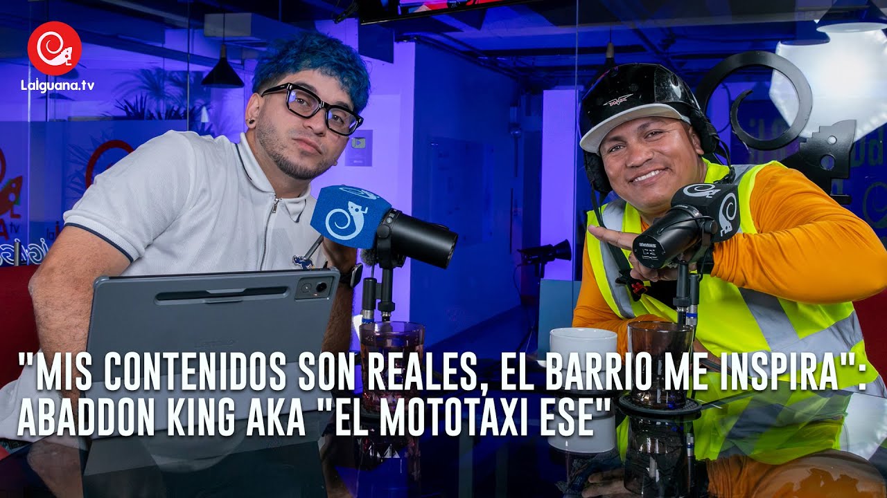 "Mis contenidos son reales, el barrio me inspira": Abaddon King - El Chamo del Pelo Azul
