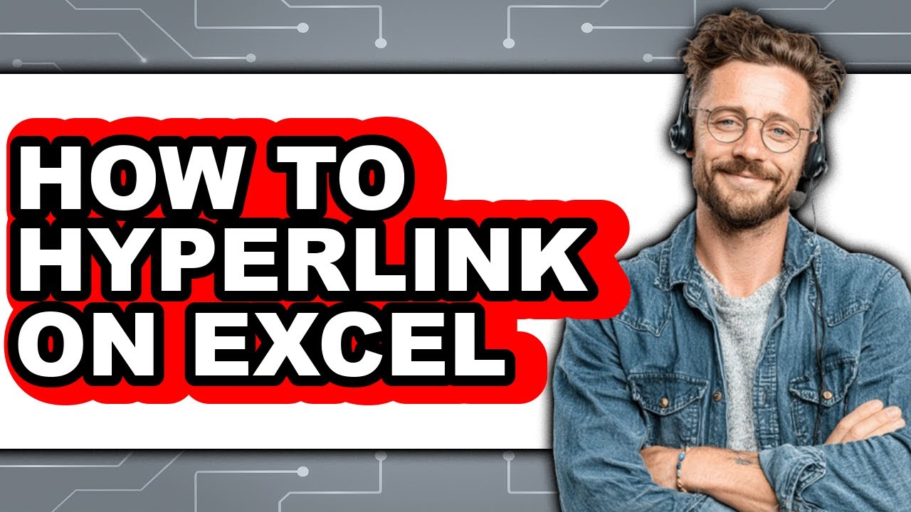 How to Hyperlink on Excel (easy Method)