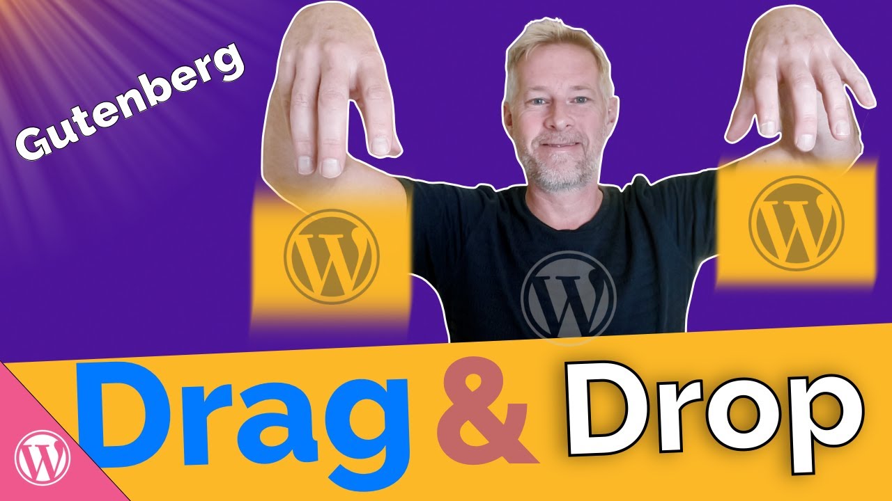 The new WordPress 'Drag and Drop' Design Block!