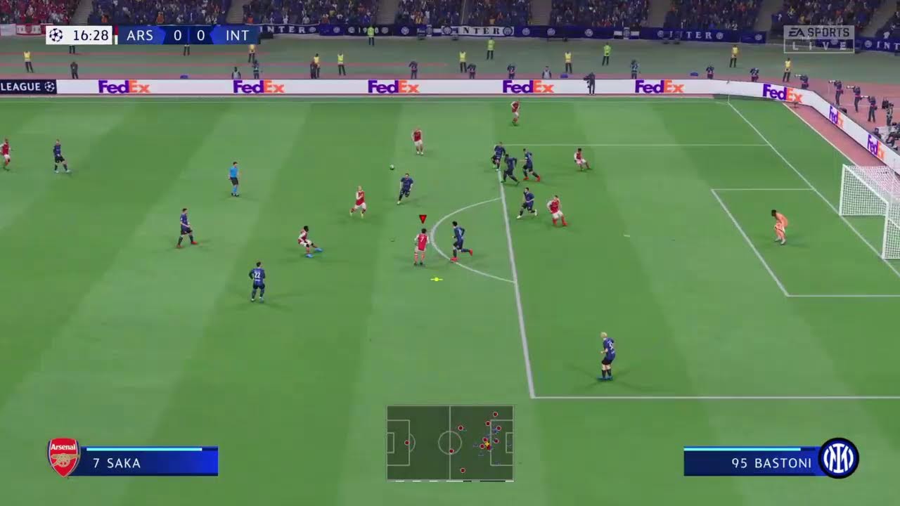 Arsenal vs   Bayern Fifa23