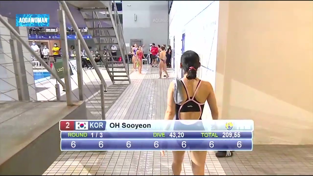 Sooyeon OH Korea l 1m Springboard Junior Diving Championships