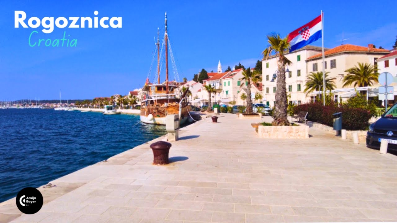 Rogoznica Croatia 🇭🇷 Walking Tour 2025