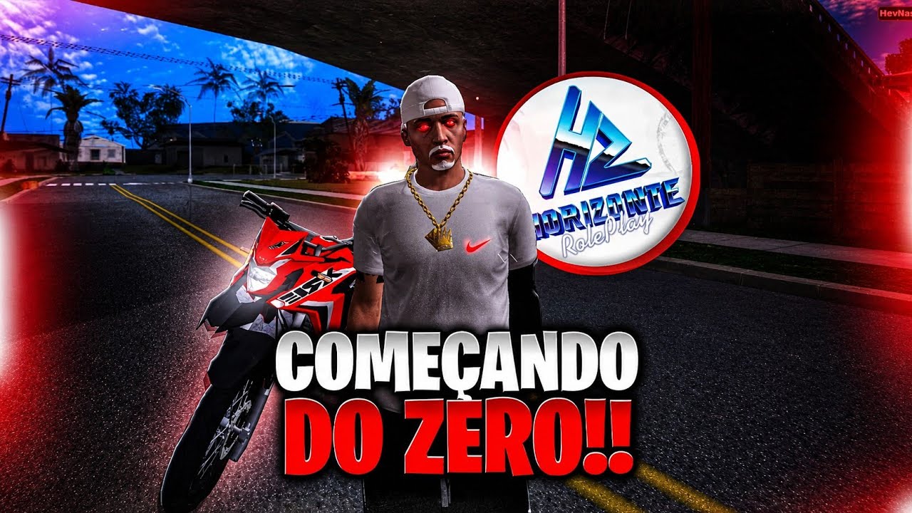 COME&Ccedil;ANDO DO ZERO NO Horizonte RP - GTA SAMP PC/ANDROID #1
