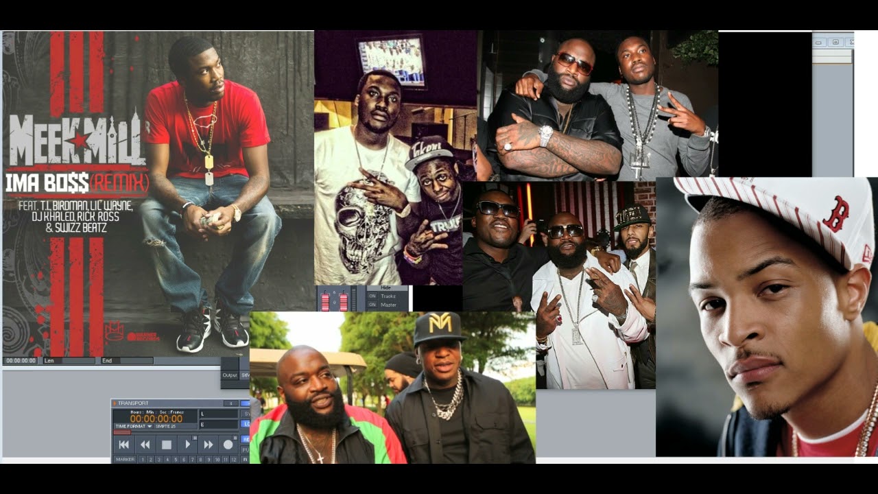 Meek Mill ft Rick Ross, T.I. Lil Wayne, Birdman & Swizz Beatz – Ima Boss (Remix) (Slowed Down)