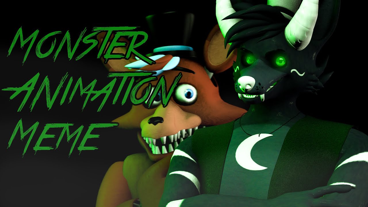 Monster Animation Meme | Gift for a friend | OC SFM