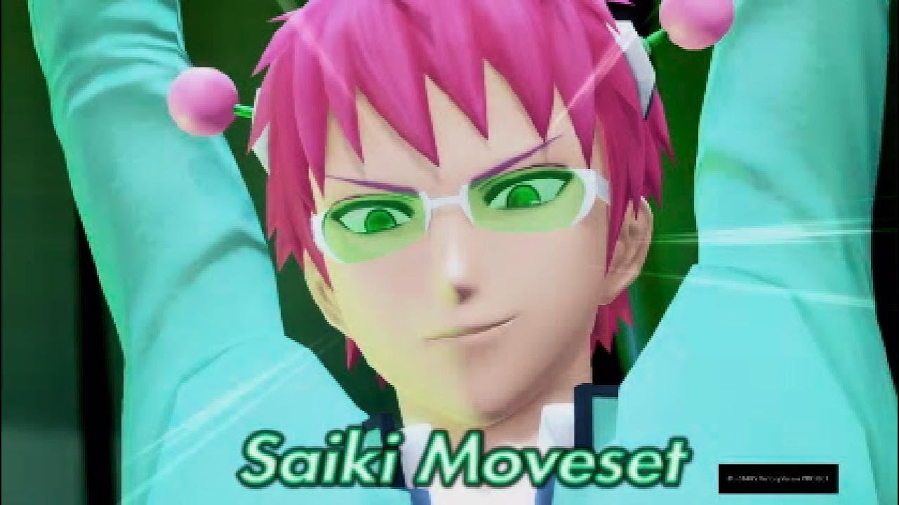 Saiki (The Disastrous Life of Saiki K.) J-stars Moveset