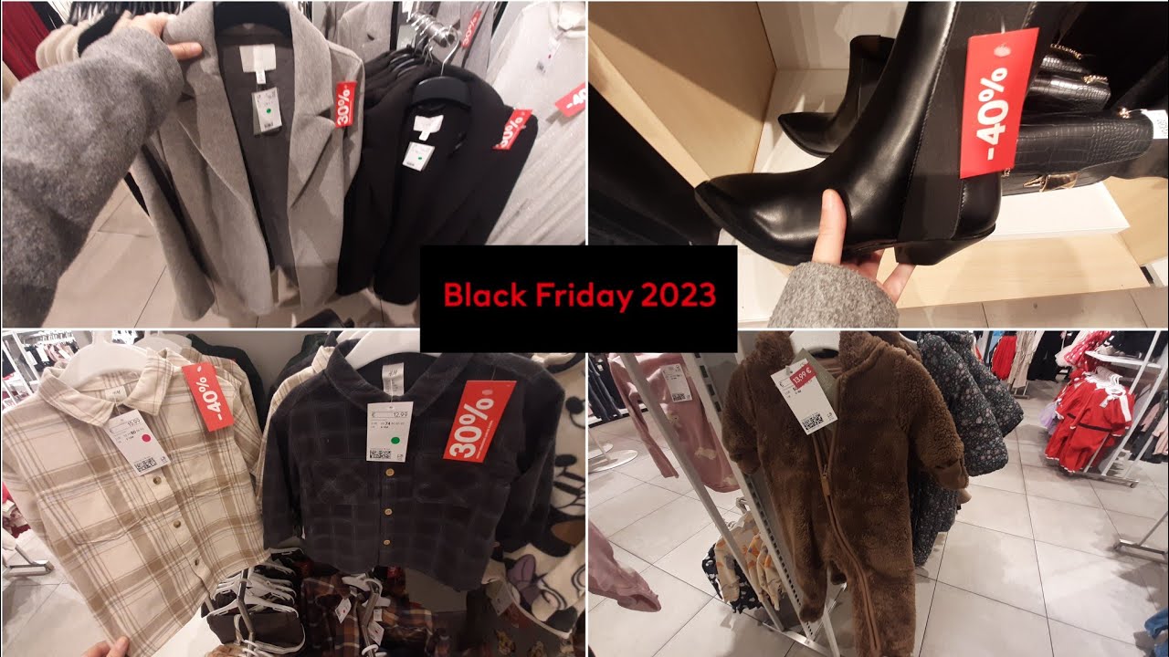 25 novembre 2023🤑 Black Friday H&M