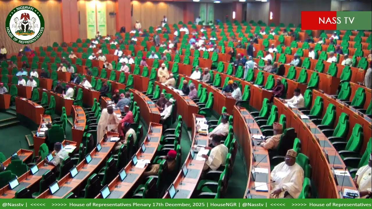 House Plenary 17th December, 2025