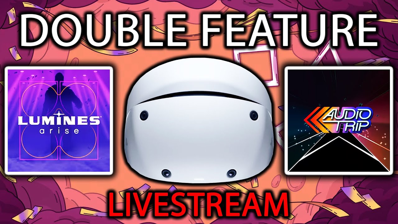 LUMINES: ARISE & AUDIO TRIP | PS VR2 | First Impressions LIVESTREAM