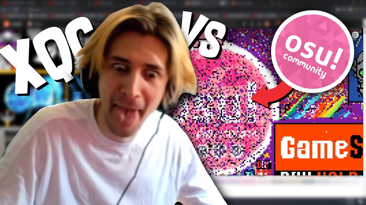 Pixel Wars: xQc VS Osu! Community