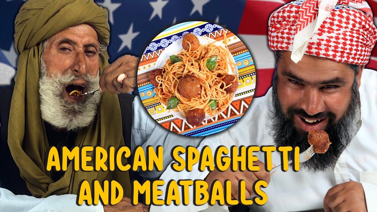 Tribal People Try American Spaghetti and Meatballs For The First Time