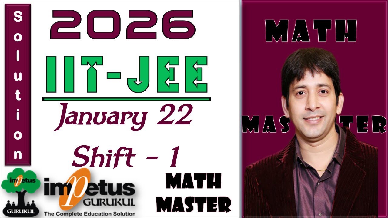 If 6∫_1^x▒〖f(x)〗 dx=3xf(x)+x^3-4,x≥1 then value of (f(2)-f(3)) | JEE Main 2026 January 22 Shift 1