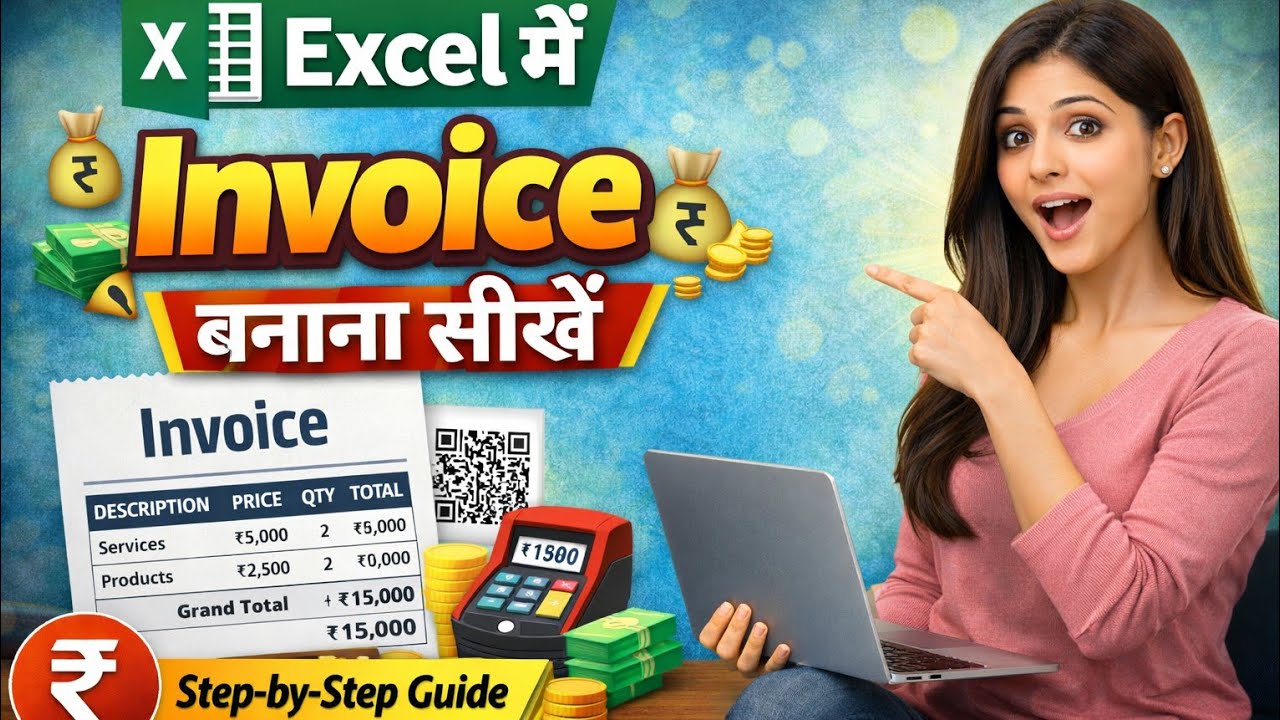 Excel Me GST Bill Kaise Banaye? Complete Beginner Guide 2026