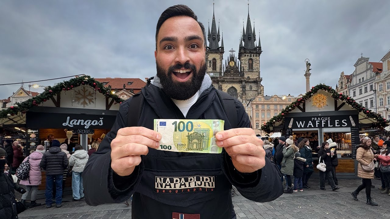 Я потратил 100 евро на рождественской ярмарке в Праге!