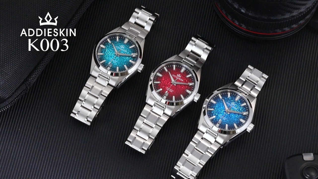 AddiesKIN K003 | An Ice Crack Dial Inspired by the Deep Sea